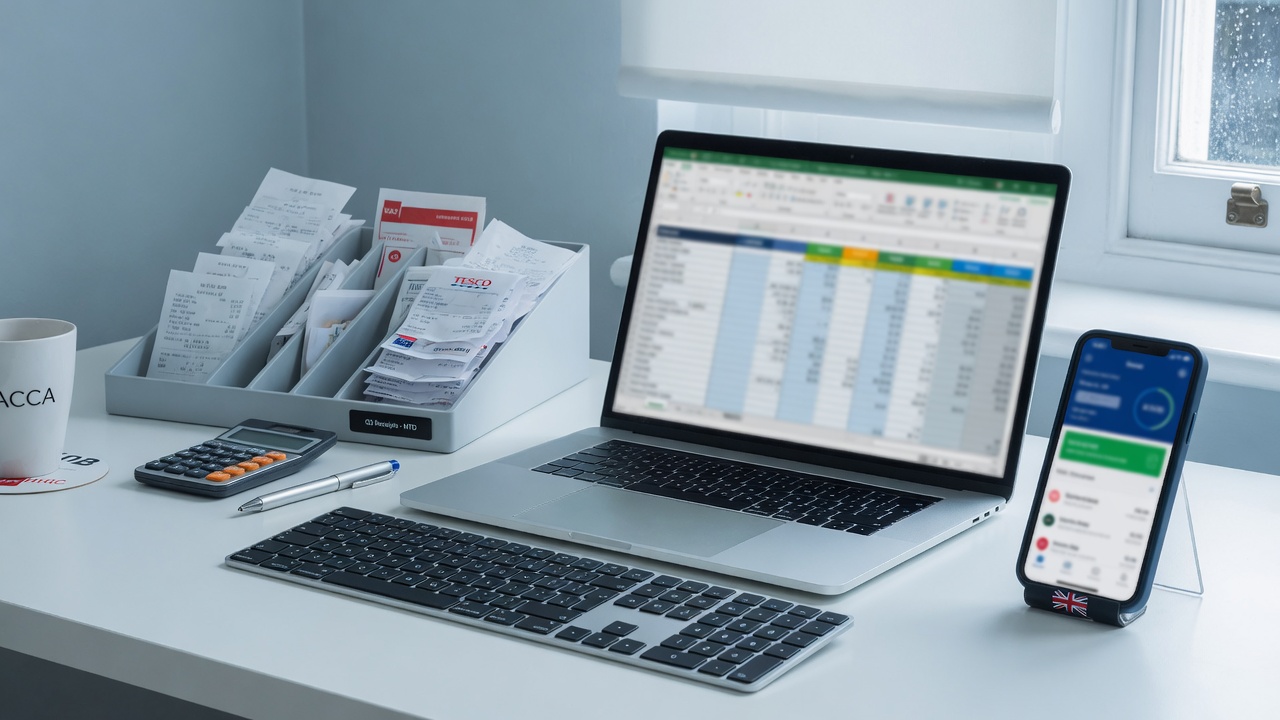 Laptop and digital records for Making Tax Digital compliance